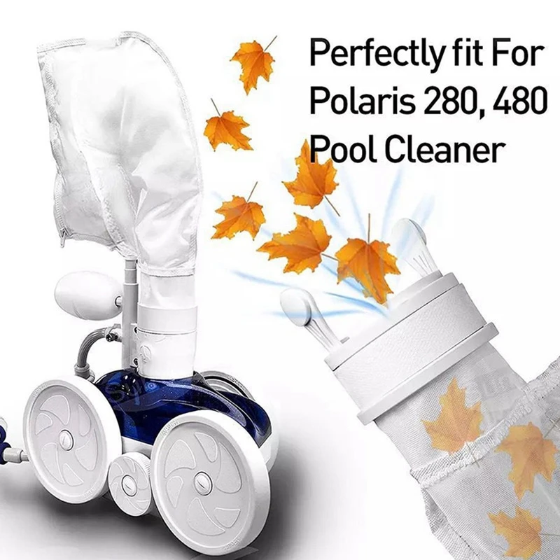 6PCS Swimming Pool Cleaner Bags Zippered Bag Replacement Fits for Polaris 280,480 Pool Cleaner All Purpose Filter Bag
6PCS Swimming Pool Cleaner Bags Zippered Bag Replacement Fits for Polaris 280,480 Pool Cleaner All Purpose Filter Bag
