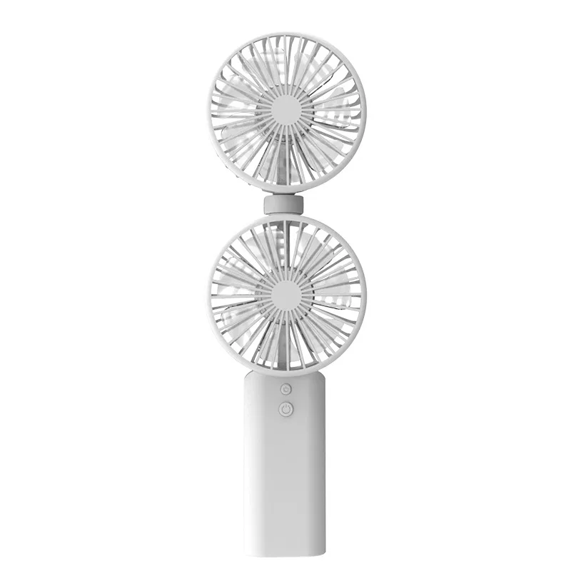 Portable Handheld Fan Office Desktop Multifunctional Hanging Neck Folding Double-head Small Electric Fan Household Products
Portable Handheld Fan Office Desktop Multifunctional Hanging Neck Folding Double-head Small Electric Fan Household Products