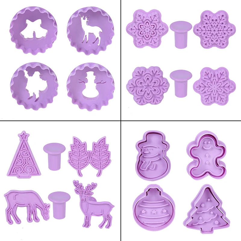 New Cookie Cutter Christmas Santa Claus Deer Snowflake Style Cake Biscuit Pressed Embossing Mould Kitchen Tool Baking Supplies
New Cookie Cutter Christmas Santa Claus Deer Snowflake Style Cake Biscuit Pressed Embossing Mould Kitchen Tool Baking Supplies