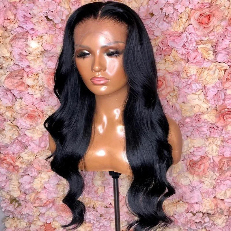 Black 6 Inch Long Body Wave Lace Front Wig Synthetic For Black Women Preplucked Long Deep Part Heat Resistant Daily Baby Hair
Black 6 Inch Long Body Wave Lace Front Wig Synthetic For Black Women Preplucked Long Deep Part Heat Resistant Daily Baby Hair