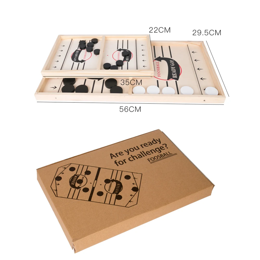 Wooden Bounce Chess Bouncing Chess Parent-Child Backgammon Catapult Interactive Chess Board Game Desktop Hockey Toys 56*29.5CM
Wooden Bounce Chess Bouncing Chess Parent-Child Backgammon Catapult Interactive Chess Board Game Desktop Hockey Toys 56*29.5CM