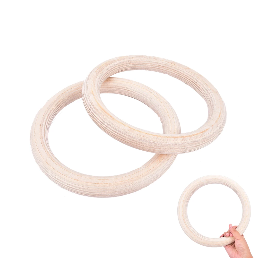 2PCS Hot Sale Wooden Exercise Fitness Gymnastic Rings Gym Exercise Pull Ups Muscle Ups Wholesale 28cm
2PCS Hot Sale Wooden Exercise Fitness Gymnastic Rings Gym Exercise Pull Ups Muscle Ups Wholesale 28cm