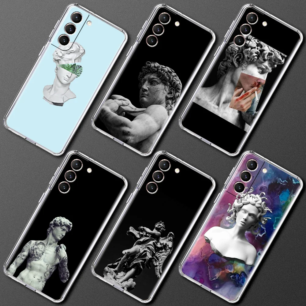 Cartoon Statue Abstract Art Transparent Soft Phone Cover for Samsung Galaxy S20 FE Note 20 10 Ultra S10 S10E S21 Lite Plus Case
Cartoon Statue Abstract Art Transparent Soft Phone Cover for Samsung Galaxy S20 FE Note 20 10 Ultra S10 S10E S21 Lite Plus Case