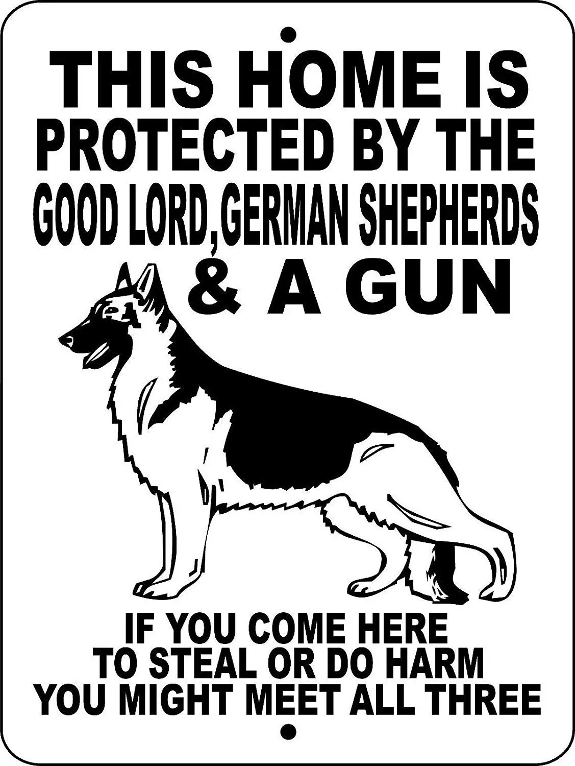German Shepherds Dog No Trespassing Warning Gate Metal Tin Sign Poster Aluminum Sign Decor for Home Bar Diner Pub
German Shepherds Dog No Trespassing Warning Gate Metal Tin Sign Poster Aluminum Sign Decor for Home Bar Diner Pub