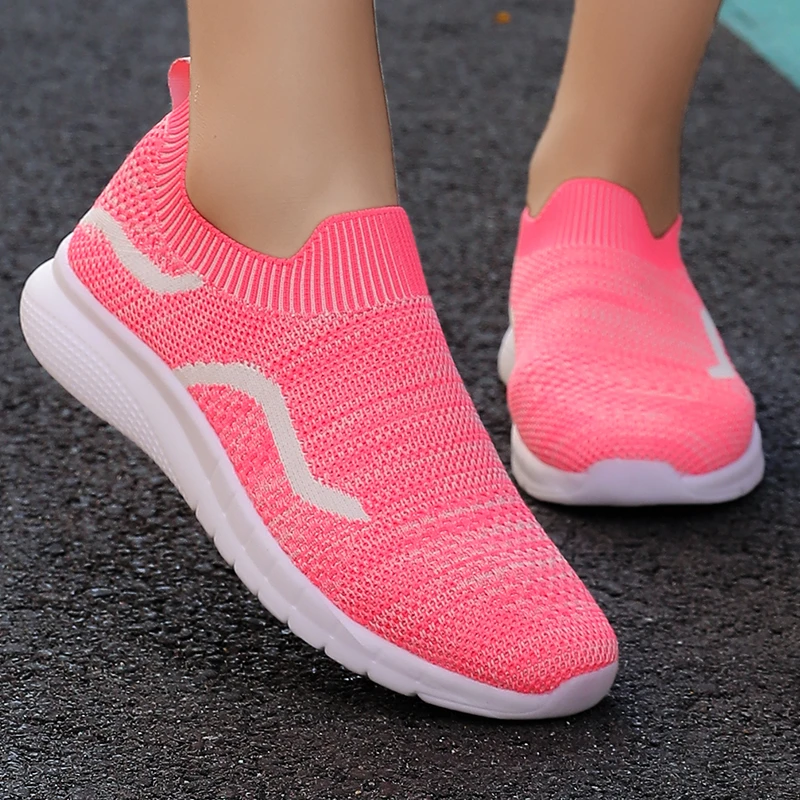 Women Ladies Summer Fashion Breathable Mesh Basket Slip on Flats Sock Tenis Casual Running Female Womens Walking Sneakers Shoes
Women Ladies Summer Fashion Breathable Mesh Basket Slip on Flats Sock Tenis Casual Running Female Womens Walking Sneakers Shoes
