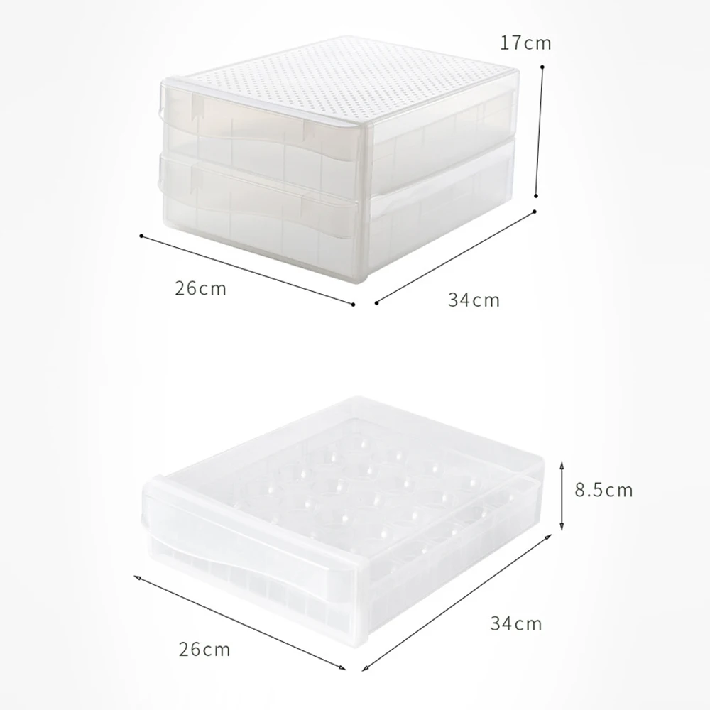 Egg Case Drawer-Type Refrigerator Egg Storage Box Durable Plastic Egg Organizer Tray Container Save Space For Kitchen Fridge
Egg Case Drawer-Type Refrigerator Egg Storage Box Durable Plastic Egg Organizer Tray Container Save Space For Kitchen Fridge