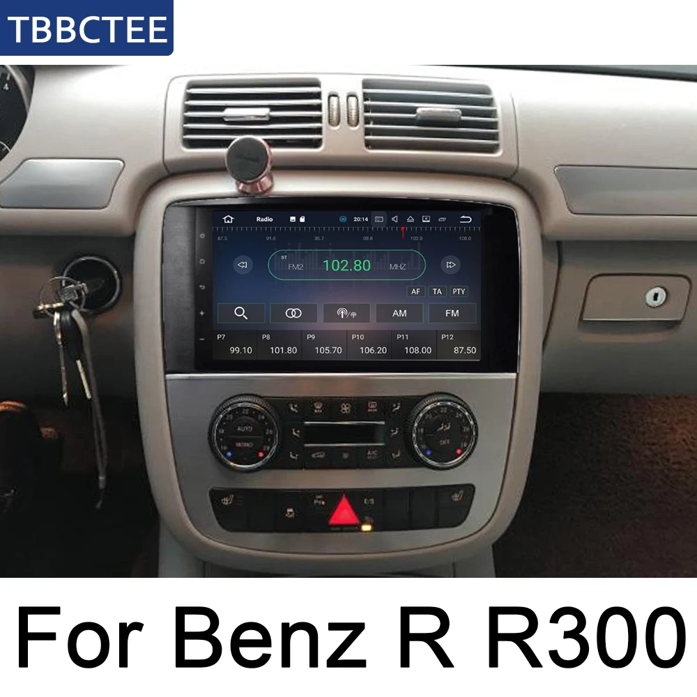 Для Mercedes Benz R300 R320 R350 2006 ~ 2012 NTG Автомобильный мультимедийный Android Авто Радио