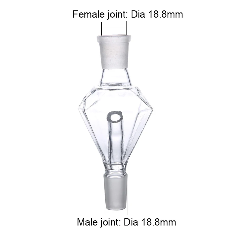 

1 Pc Dia 18.8mm Nargile Accessories Shisha Hookah Molasses Catcher Crystal Glass Material Shisha Narguile