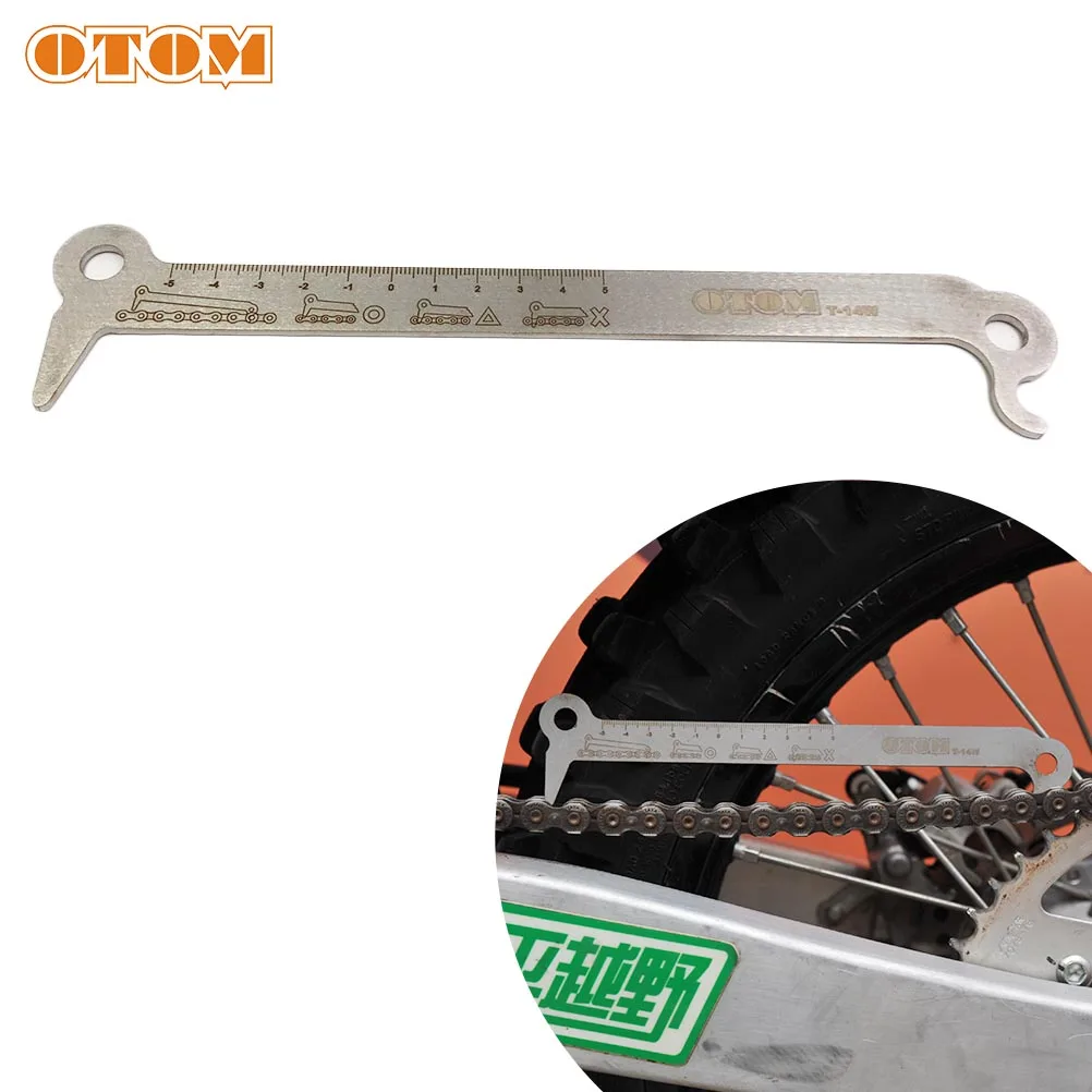 OTOM Chain Checker Wear Indicator For Motorcycle Motocross Maintenance Testing Tool For 520 525 530 Chain For Honda KTM YAMAHA
OTOM Chain Checker Wear Indicator For Motorcycle Motocross Maintenance Testing Tool For 520 525 530 Chain For Honda KTM YAMAHA