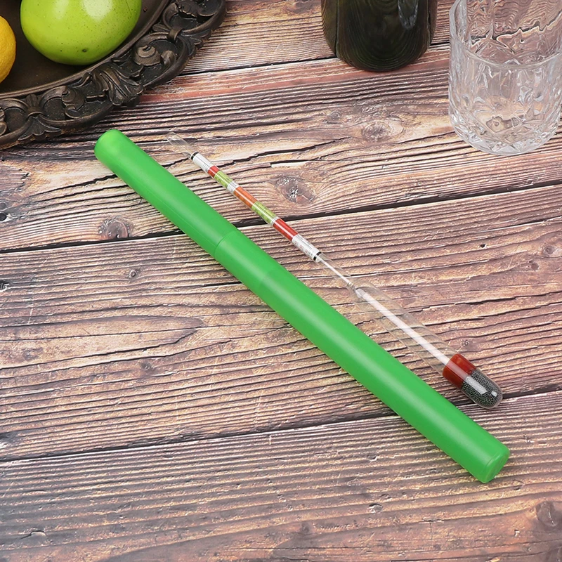 Triple Scale Hydrometer 3 Scale Tester Self Brewed Wine Sugar Meter Alcohol Measuring For Home Brew Wine Beer Alcohol Testing
Triple Scale Hydrometer 3 Scale Tester Self Brewed Wine Sugar Meter Alcohol Measuring For Home Brew Wine Beer Alcohol Testing
