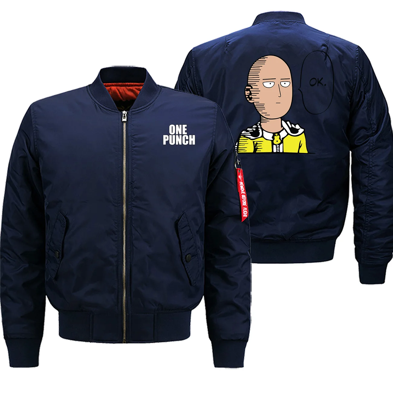 Japan Anime Cartoon Winter Hot Sale Coat Thick Men Jackets One Punch Man Streetwear Bomber Military Jacket Zipper Warm Clothing
Japan Anime Cartoon Winter Hot Sale Coat Thick Men Jackets One Punch Man Streetwear Bomber Military Jacket Zipper Warm Clothing