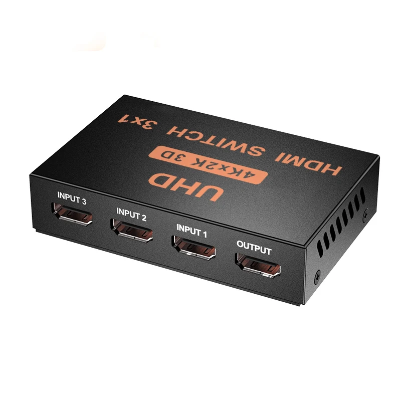 1080P 4K * 2K HDMI-совместимый видеопереключатель HD сплиттер 3 входа 1 выход порт