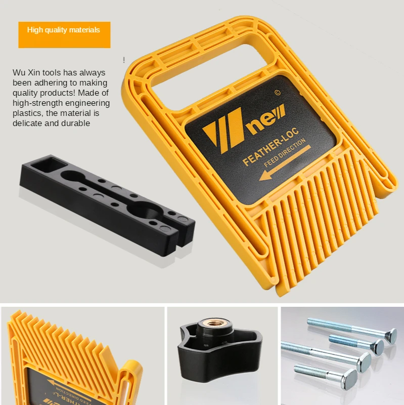 Extended Feather Loc Board Set Multi-purpose Woodworking Engraving Machine Double Featherboards Miter Gauge Slot DIY Tools
Extended Feather Loc Board Set Multi-purpose Woodworking Engraving Machine Double Featherboards Miter Gauge Slot DIY Tools