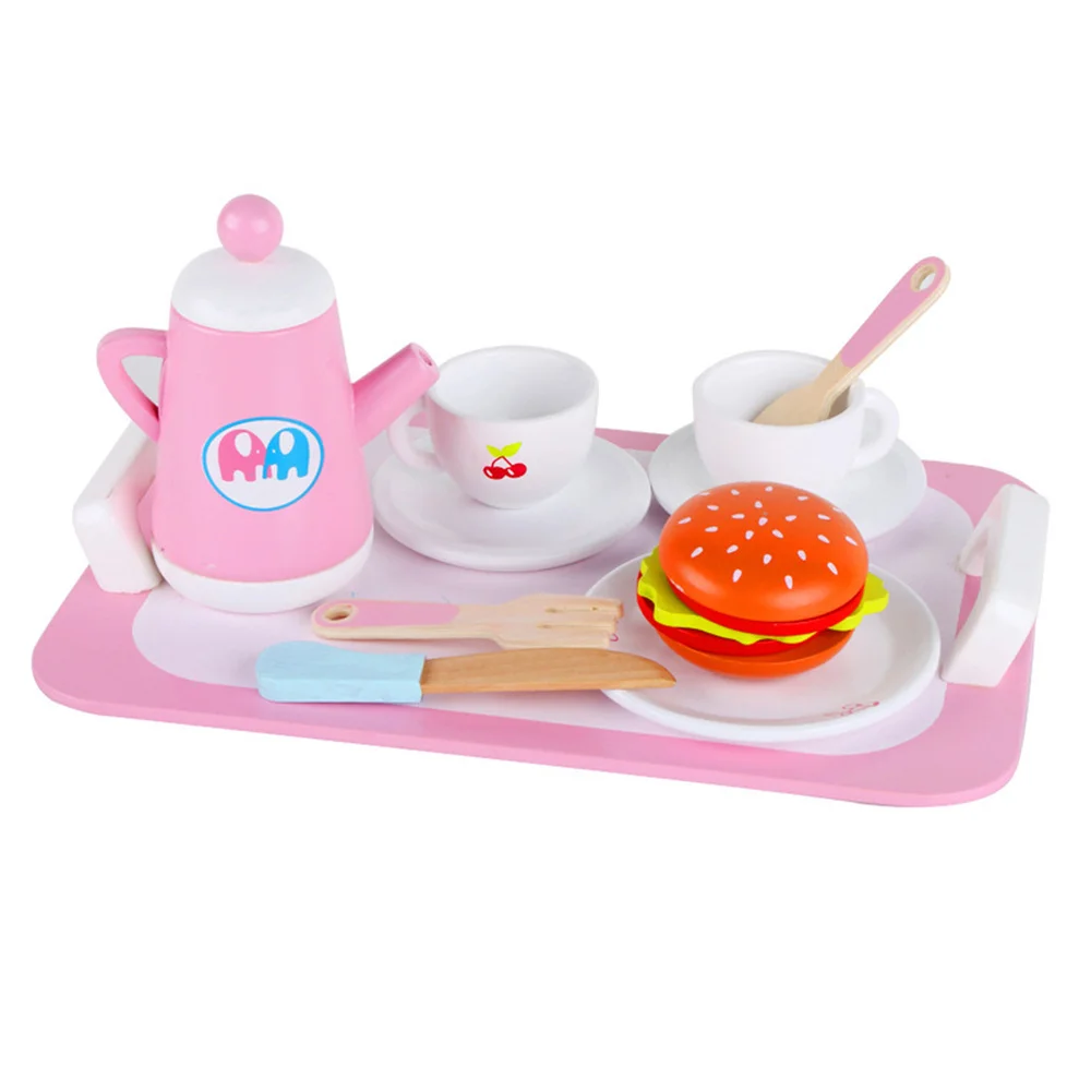 10pcs Wooden Simulation Afternoon Tea Set for Children Kids Toddlers
10pcs Wooden Simulation Afternoon Tea Set for Children Kids Toddlers