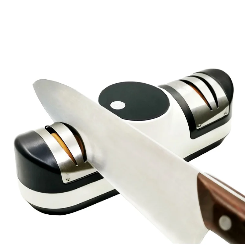 Electric Knife Sharpener USB Rechargeable 2 Stage Professional Kitchen Accessories Tool Automatically
Electric Knife Sharpener USB Rechargeable 2 Stage Professional Kitchen Accessories Tool Automatically