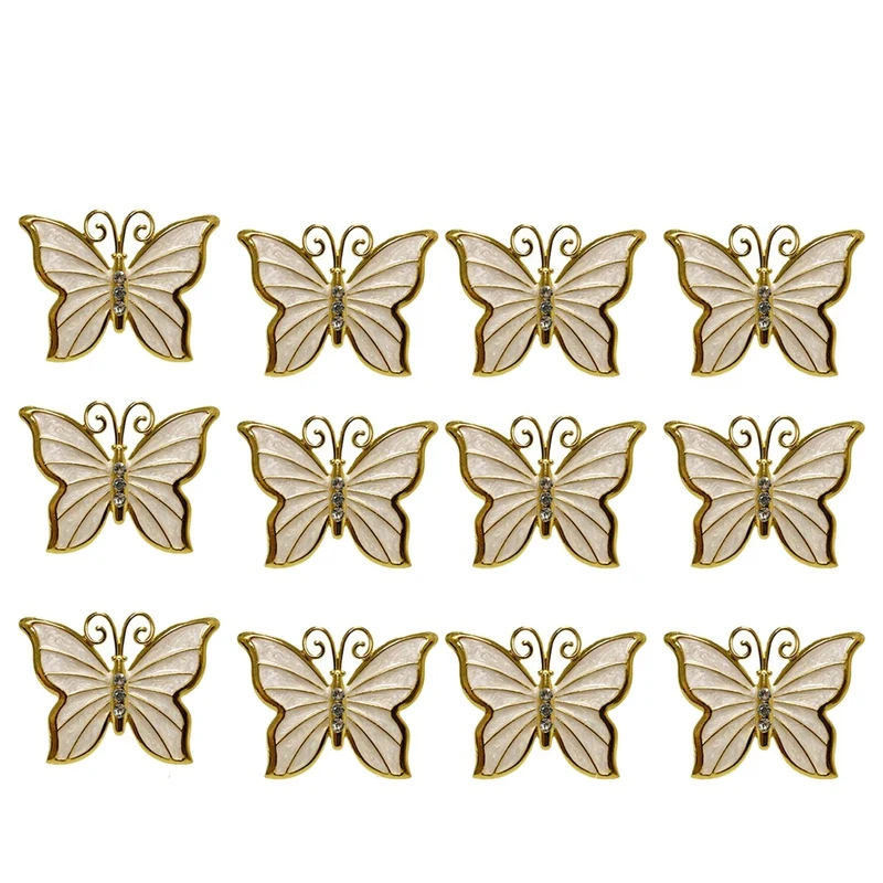 Napkin-Rings Holder Set of 12 for Valentine's Thanksgiving Day Christmas Wedding Party Butterfly-Shape Dinner Table Gold
Napkin-Rings Holder Set of 12 for Valentine's Thanksgiving Day Christmas Wedding Party Butterfly-Shape Dinner Table Gold
