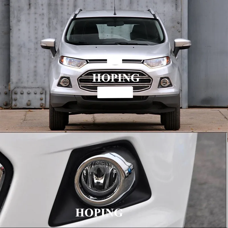 Hoping Auto Front Bumper Fog Light Set For FORD Ecosport 2012-2017 Halogen/LED Fog Lamp H11 Fog Light Fog Light Cover
Hoping Auto Front Bumper Fog Light Set For FORD Ecosport 2012-2017 Halogen/LED Fog Lamp H11 Fog Light Fog Light Cover