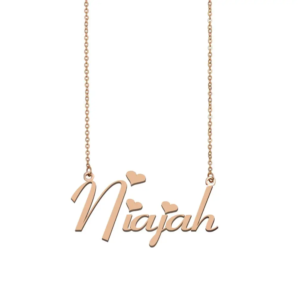 Niajah Name Necklace , Custom Name Necklace for Women Girls Best Friends Birthday Wedding Christmas Mother Days Gift
Niajah Name Necklace , Custom Name Necklace for Women Girls Best Friends Birthday Wedding Christmas Mother Days Gift