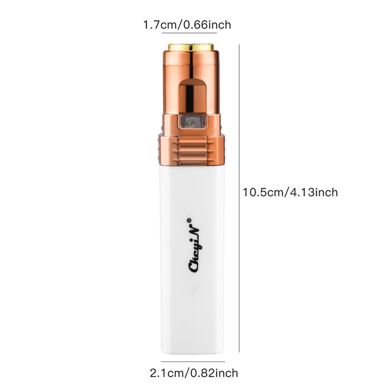 CkeyiN Facial Hair Remover for Women Painless Hair Removal Lady Shaver Trimmer Mini Epilator Razor Rechargeable Built-in Light50
CkeyiN Facial Hair Remover for Women Painless Hair Removal Lady Shaver Trimmer Mini Epilator Razor Rechargeable Built-in Light50