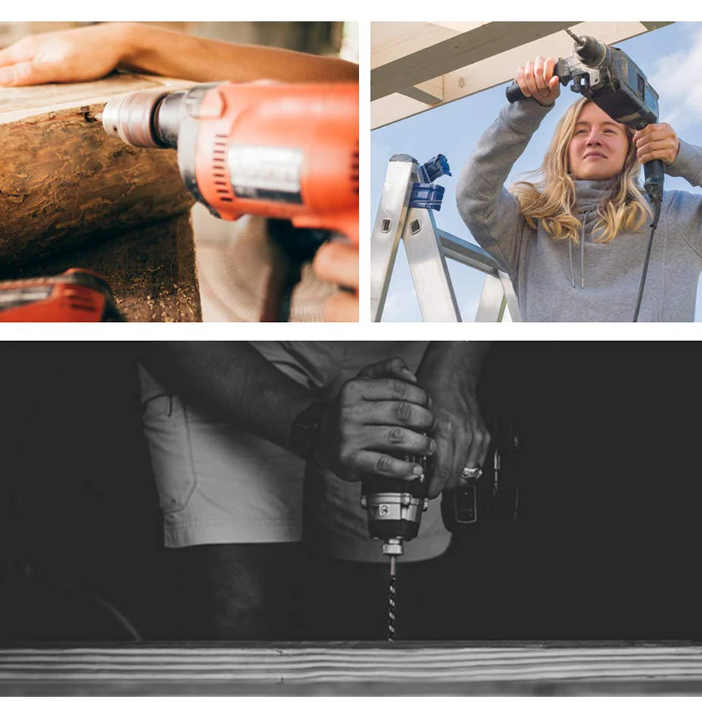 Drill Bits Set Hex Drill Stainless Steel Bits 230MM Fast Cut Hardwood Wood Auger Spiral Drill Bits Softwood Auger Hex Shank D30
Drill Bits Set Hex Drill Stainless Steel Bits 230MM Fast Cut Hardwood Wood Auger Spiral Drill Bits Softwood Auger Hex Shank D30
