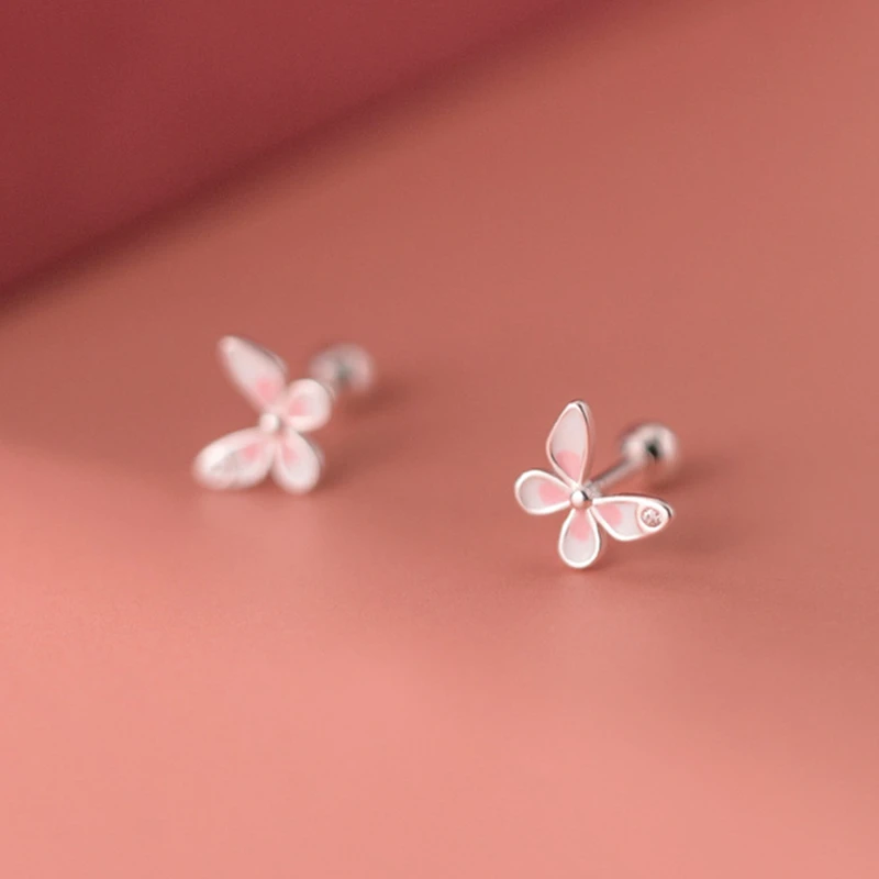 925 Sterling Zilver Cz Zircons Vlinder Schroef Terug Stud Oorbellen Voor Kinderen Baby Meisjes Kid 7mmX5mm Tiny Mini Oorbel
925 Sterling Zilver Cz Zircons Vlinder Schroef Terug Stud Oorbellen Voor Kinderen Baby Meisjes Kid 7mmX5mm Tiny Mini Oorbel