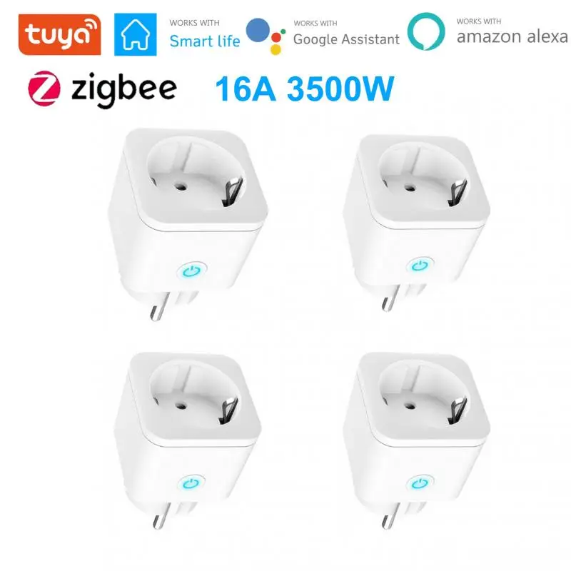 Tuya Smart ZigBee EU Plug 16A 3500W Power Monitor Timer Socket Smart Home Wireless Voice Control For Alexa Google Home Assistant
Tuya Smart ZigBee EU Plug 16A 3500W Power Monitor Timer Socket Smart Home Wireless Voice Control For Alexa Google Home Assistant
