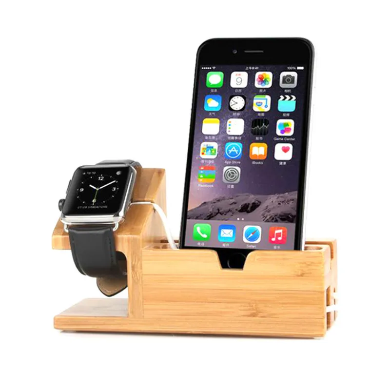 For Iphone Charging Dock Stand Station Charger Holder For Apple Watch iWatch Wooden Desktop Charging Stand Bamboo Base Bracket
For Iphone Charging Dock Stand Station Charger Holder For Apple Watch iWatch Wooden Desktop Charging Stand Bamboo Base Bracket