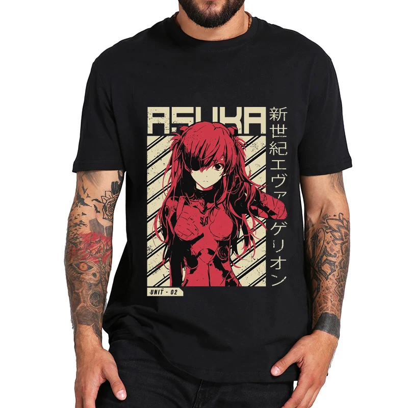 Anime Rei Ayanami Evangelion casual T Shirt Men New Black Casual Short Sleeve Tshirt Manga print Unisex T-shirt Tees
Anime Rei Ayanami Evangelion casual T Shirt Men New Black Casual Short Sleeve Tshirt Manga print Unisex T-shirt Tees