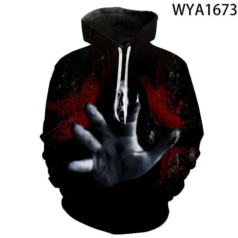 2021 New Casual The Grudge Sweatshirts 3D Printed Men Women Children Hoodies Long Sleeve Pullover Streetwear Boy Girl Kids Jacke
2021 New Casual The Grudge Sweatshirts 3D Printed Men Women Children Hoodies Long Sleeve Pullover Streetwear Boy Girl Kids Jacke