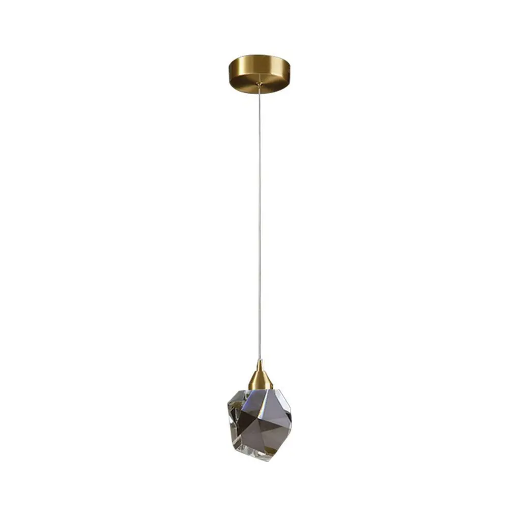 Hot Bedroom Pendant Lights Nordic Crystal Full Brass Led Lamp Living Room Decoration Suspension Luminaire 220V Hanging Lamp
Hot Bedroom Pendant Lights Nordic Crystal Full Brass Led Lamp Living Room Decoration Suspension Luminaire 220V Hanging Lamp