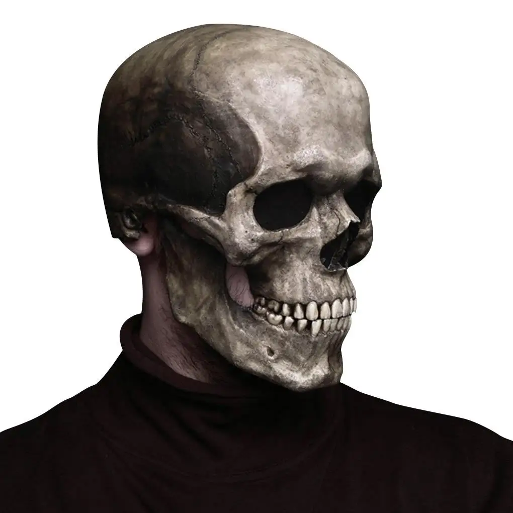 Halloween Mask Movable Jaw Full Head Skull Mask Halloween Decoration Horror Scary Mask Cosplay Party Decor 2021 Skull Helmet
Halloween Mask Movable Jaw Full Head Skull Mask Halloween Decoration Horror Scary Mask Cosplay Party Decor 2021 Skull Helmet