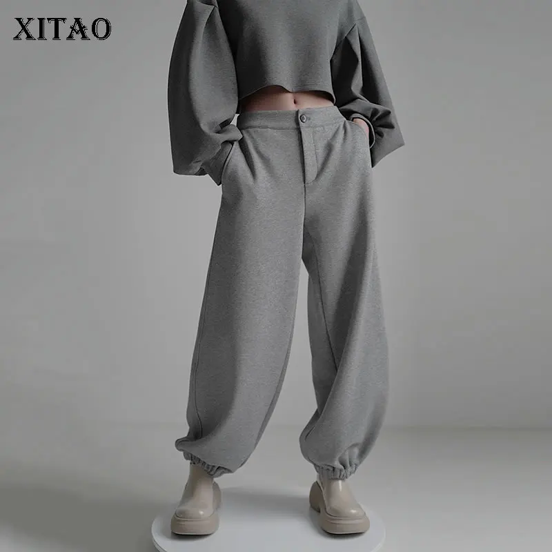 XITAO Autumn New Pants Women 2021 Fashion Casual Solid Color All-match High Waist Loose Simplicity Harem Pants WMD4002
XITAO Autumn New Pants Women 2021 Fashion Casual Solid Color All-match High Waist Loose Simplicity Harem Pants WMD4002