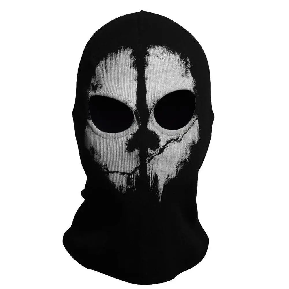 HiMISS Balaclava Hood Face Ghost Skull Mask for Call Duty Biker Halloween Skateboard Call Duty Mask Headgear Winter Hats Men
HiMISS Balaclava Hood Face Ghost Skull Mask for Call Duty Biker Halloween Skateboard Call Duty Mask Headgear Winter Hats Men