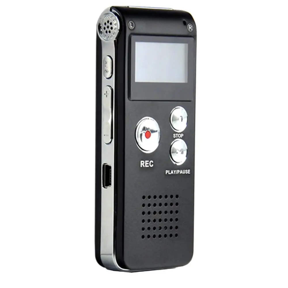 

Multifunctional Rechargeable 8GB 650HR Digital Audio Voice Recorder Dictaphone MP3 Player