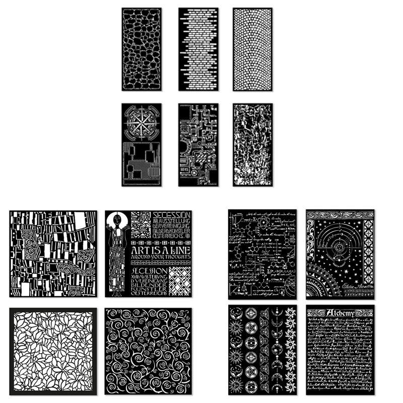 Stencil Cutting Dies Universal DIY Scrapbooking Embossed Template Metal Cutting Dies Card Dies For Decor 2022
Stencil Cutting Dies Universal DIY Scrapbooking Embossed Template Metal Cutting Dies Card Dies For Decor 2022