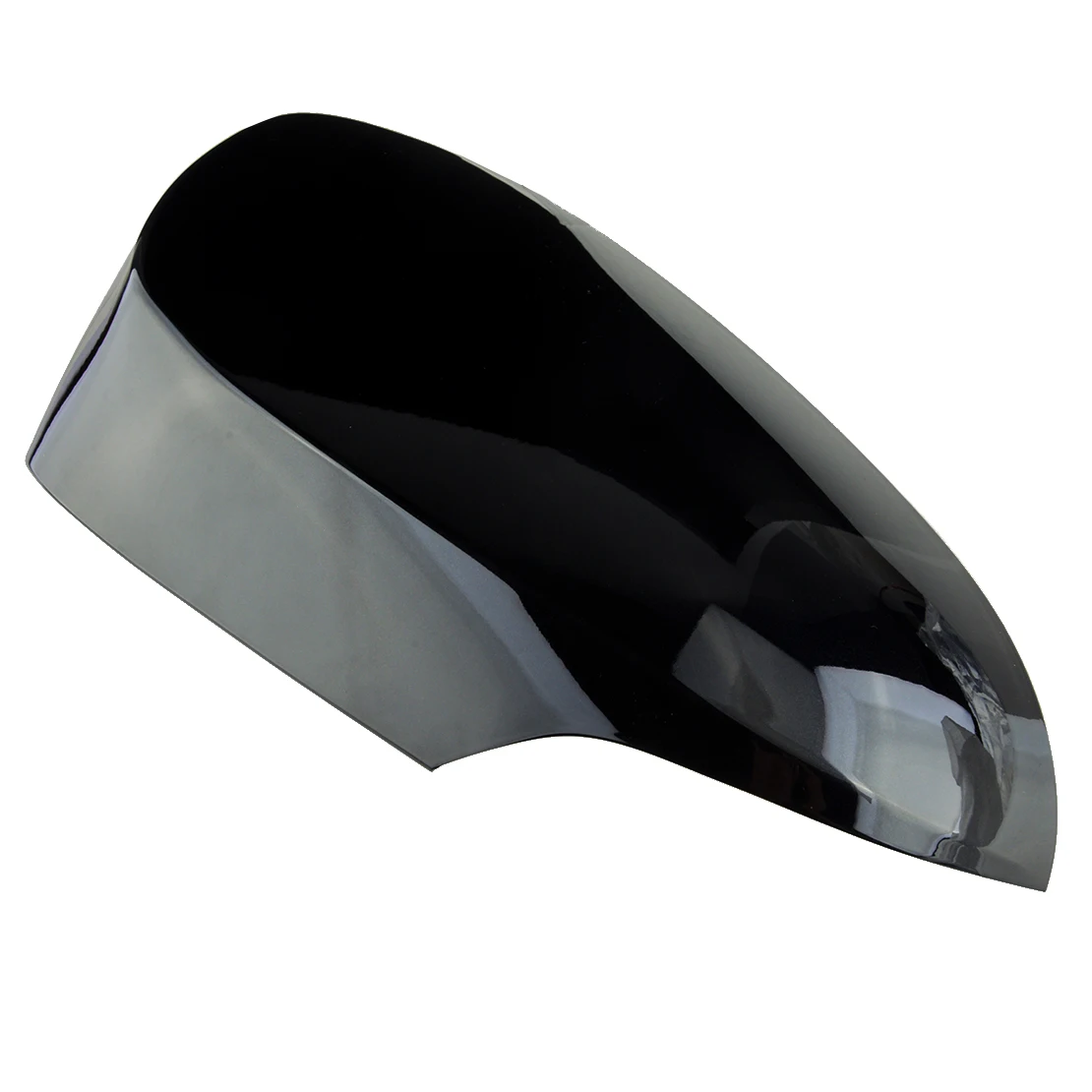 Черная крышка для переднего левого и бокового зеркала заднего вида автомобиля ABS