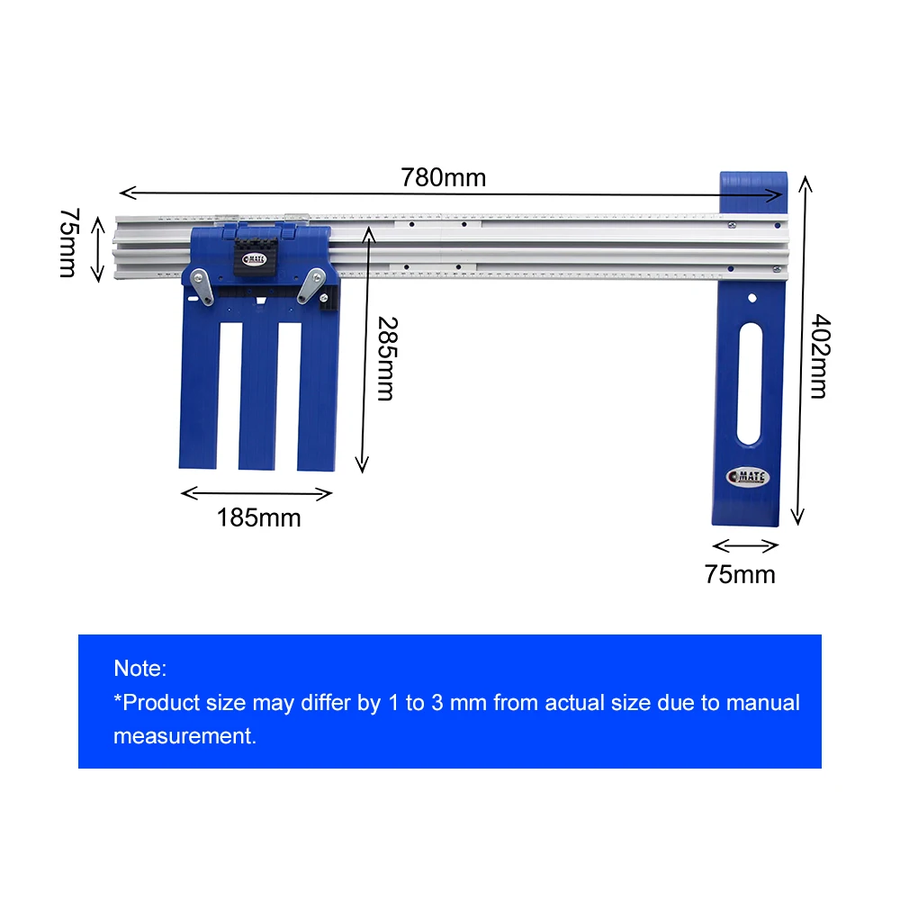 Rip-Cut Circular Saw Guide Precision Edge Guide Power Saw Rip Fence for Circular Saw Cordless Woodworking Cutting Guide Plate
Rip-Cut Circular Saw Guide Precision Edge Guide Power Saw Rip Fence for Circular Saw Cordless Woodworking Cutting Guide Plate