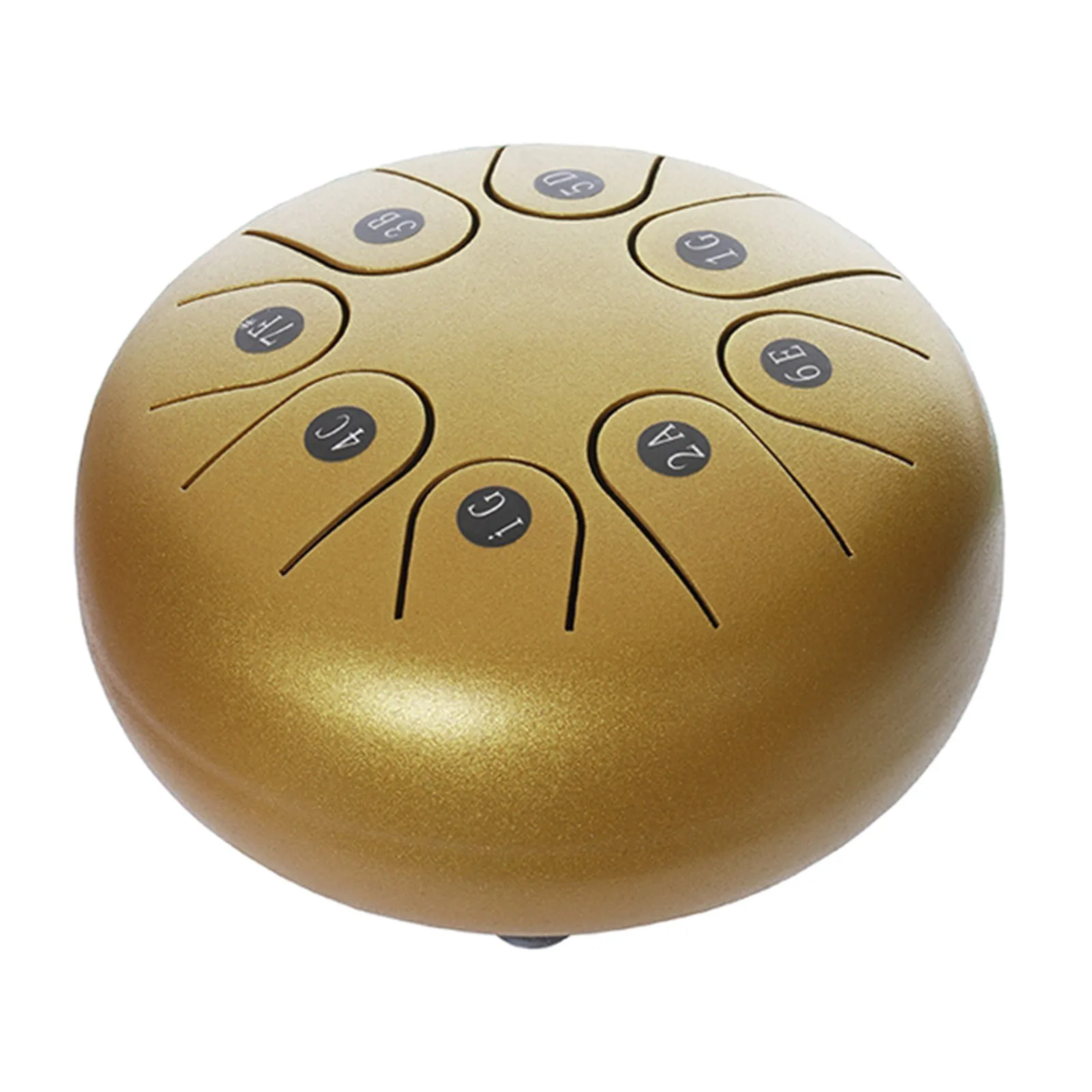 Mini 6 Inch Handpan Steel Tongue Drum Standard G Key and Drumsticks Travel Bag Gift Present for Adults Kids Golden
Mini 6 Inch Handpan Steel Tongue Drum Standard G Key and Drumsticks Travel Bag Gift Present for Adults Kids Golden