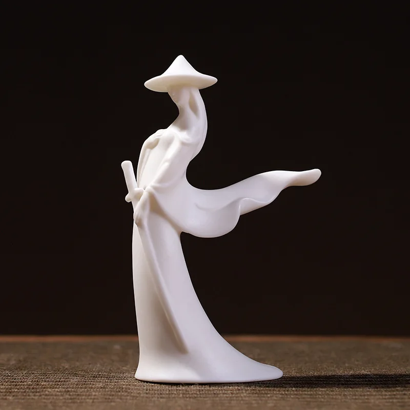 F Zen Ceramic Chinese Kongfu Desk Decoration Tea Room Master Monk Ornament Craft Home Decorations Accessories for Living Room
F Zen Ceramic Chinese Kongfu Desk Decoration Tea Room Master Monk Ornament Craft Home Decorations Accessories for Living Room