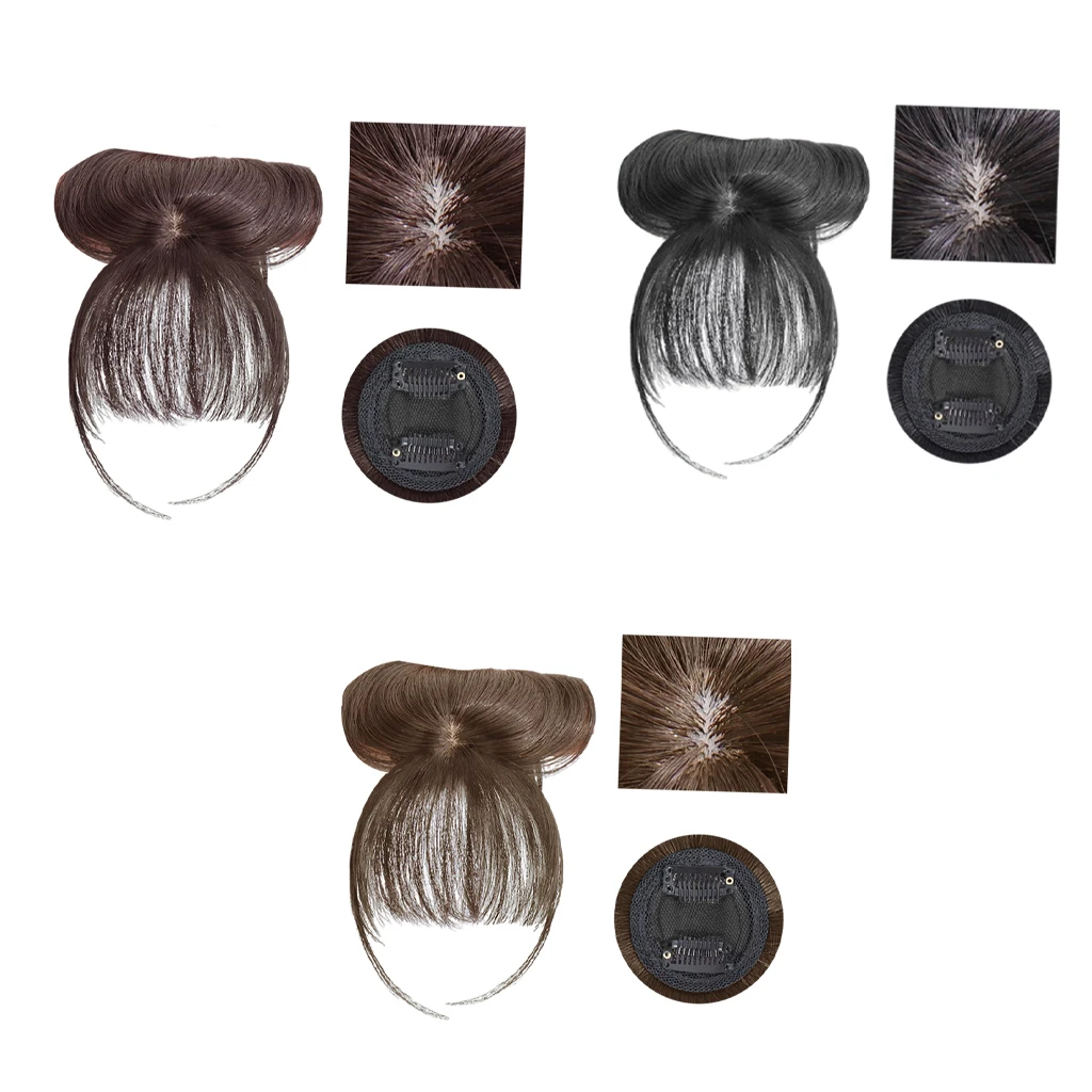 Thin 3D Air Bangs Hair Extensions Clip in on Fringe Front Hairpiece for Women Girls, silk soft and natural look, with no
Thin 3D Air Bangs Hair Extensions Clip in on Fringe Front Hairpiece for Women Girls, silk soft and natural look, with no