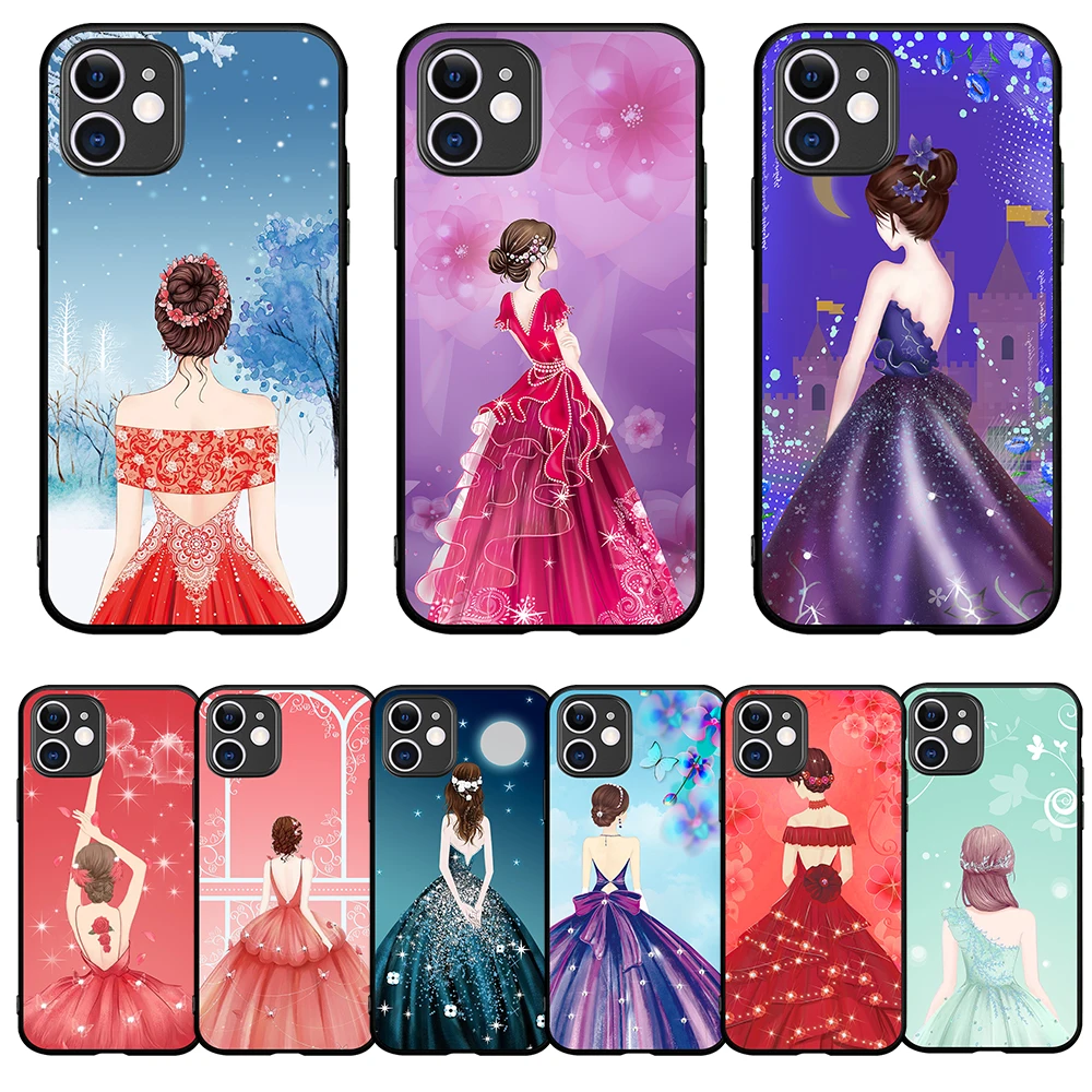 Luxury Fashion Girl in wedding dress for IPhone 13 12 Pro Max 5 6 6S 7 8 SE 2020 Plus X XS XR 11 Pro Max Phone Case Coque Funda
Luxury Fashion Girl in wedding dress for IPhone 13 12 Pro Max 5 6 6S 7 8 SE 2020 Plus X XS XR 11 Pro Max Phone Case Coque Funda