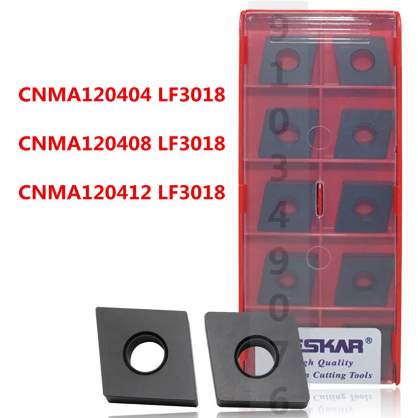 CNMA CNMG CNMA120404/CNMA120408/CNMA120412/CNMG120404/CNMG120408/CNMG120412 LF3018 CNC carbide inserts For Cast iron 10PCS/BOX
CNMA CNMG CNMA120404/CNMA120408/CNMA120412/CNMG120404/CNMG120408/CNMG120412 LF3018 CNC carbide inserts For Cast iron 10PCS/BOX