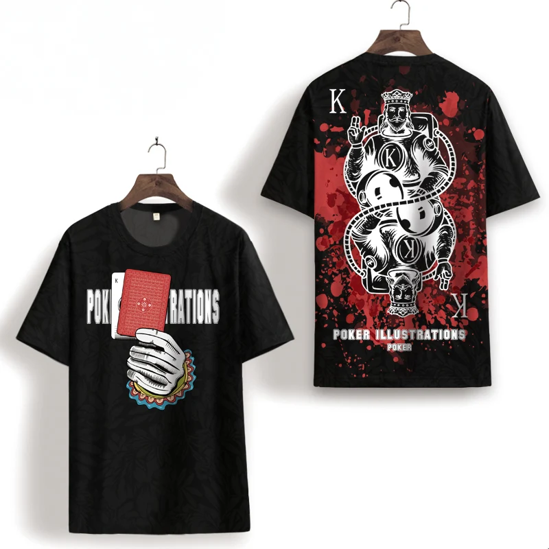 Men's Playing Cards 3D Printing Short-Sleeved Round Neck T-Shirt 2021 New Summer Trend Plus Size Casual Sports Top Fashion Trend
Men's Playing Cards 3D Printing Short-Sleeved Round Neck T-Shirt 2021 New Summer Trend Plus Size Casual Sports Top Fashion Trend