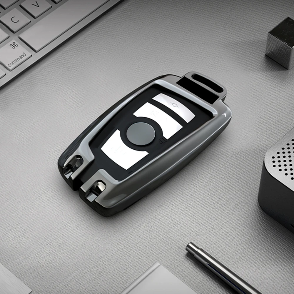 1Pcs Zinc Alloy Car Key Case Remote Smart Cover Key Holder Keychain For BMW 1 2 3 4 5 6 7 F10 F20 F30 F80 F82 M3 M4 Car Styling
1Pcs Zinc Alloy Car Key Case Remote Smart Cover Key Holder Keychain For BMW 1 2 3 4 5 6 7 F10 F20 F30 F80 F82 M3 M4 Car Styling