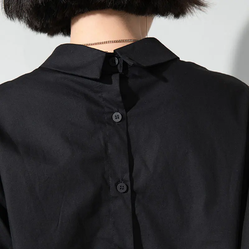 XITAO Irregular Splicing Shirt Two Wear Solid Color Casual Loose Women Turn-down Collar Top 2021 Summer New All-match LDD1127
XITAO Irregular Splicing Shirt Two Wear Solid Color Casual Loose Women Turn-down Collar Top 2021 Summer New All-match LDD1127