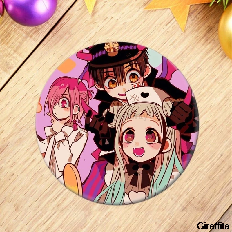 Japan Hot Anime Toilet Bound Hanako kun Cosplay Yugi Amane Brooch Pin Fans Gift Costume Accessories
Japan Hot Anime Toilet Bound Hanako kun Cosplay Yugi Amane Brooch Pin Fans Gift Costume Accessories