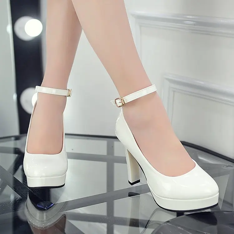 Women Mary Jane Pump 2021 Spring Casual White Shallow Shoes Female Fashion High Heels Platform Party Shoes Plus Size 34-40
Women Mary Jane Pump 2021 Spring Casual White Shallow Shoes Female Fashion High Heels Platform Party Shoes Plus Size 34-40
