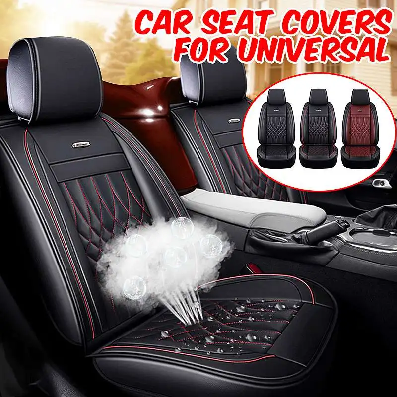 Universal Car Seat Covers Interior PU Leather Seats Cover Automobiles Seat Covers Mats Auto Seat-Cover Protector Cushion Access
Universal Car Seat Covers Interior PU Leather Seats Cover Automobiles Seat Covers Mats Auto Seat-Cover Protector Cushion Access