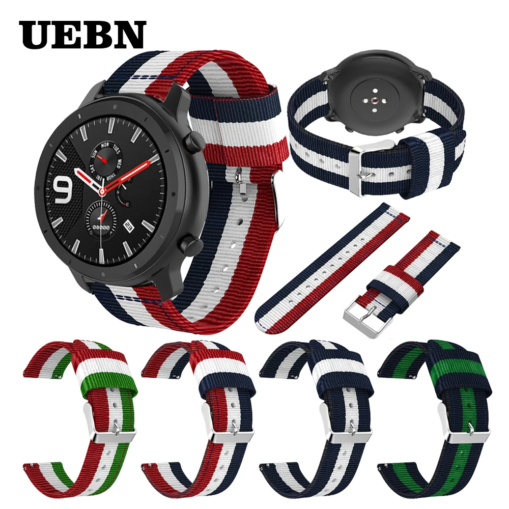 Ремешок UEBN для Xiaomi Amazfit Bip/GTS, нейлоновый сменный Браслет Для Xiaomi Huami Amazfit GTR 42 мм 47 мм, 20 мм 22 мм
Ремешок UEBN для Xiaomi Amazfit Bip/GTS, нейлоновый сменный Браслет Для Xiaomi Huami Amazfit GTR 42 мм 47 мм, 20 мм 22 мм