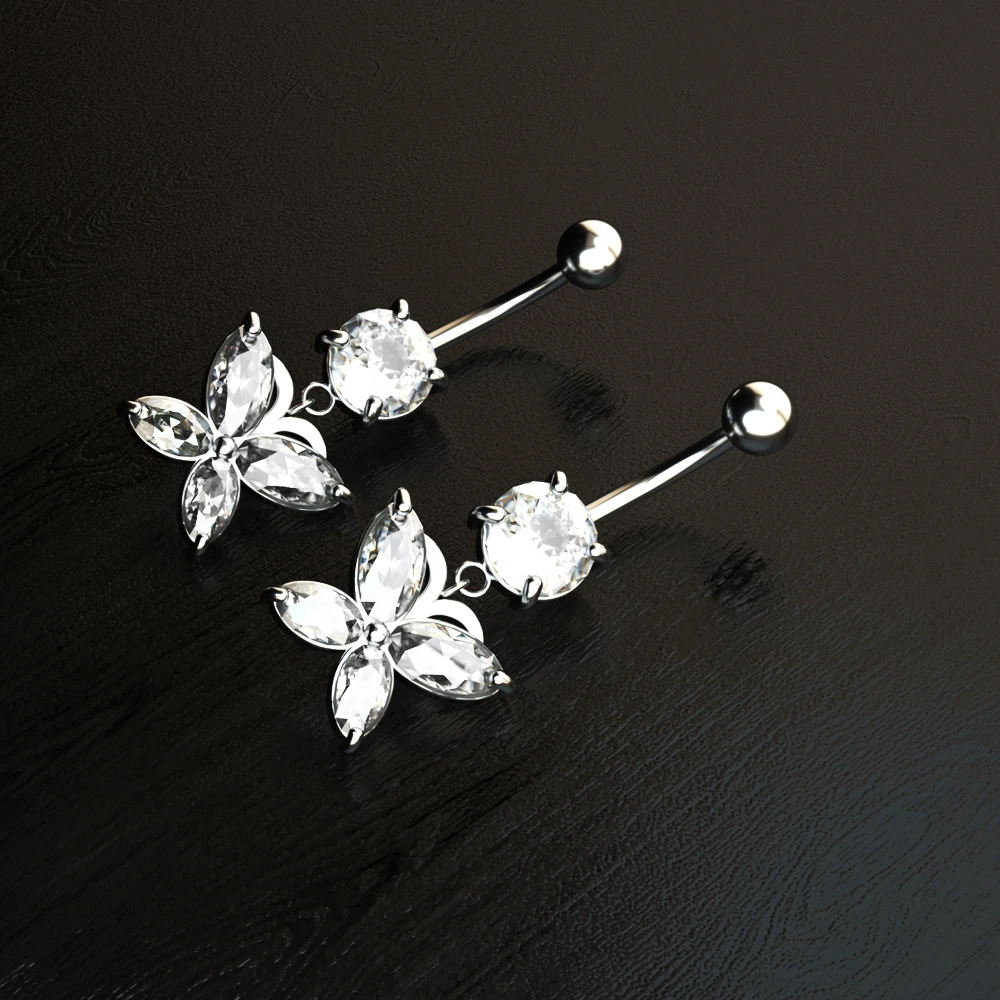 Butterfly Series 14G Navel Piercing Belly Button Rings 316L Steel Earrings Ring Piercing Ombligo Oreja Nombril Sexy Body Jewelry
Butterfly Series 14G Navel Piercing Belly Button Rings 316L Steel Earrings Ring Piercing Ombligo Oreja Nombril Sexy Body Jewelry